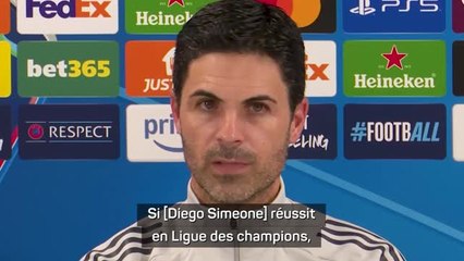 Arsenal - Pour Arteta, Simeone pourrait réussir en Premier League