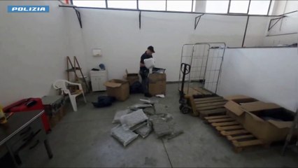 A Catania scoperto un deposito con 30 chili di droga, un arresto
