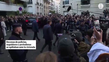 Sarkozy se despide de Carla Bruni y entra en la prisión de La Santé para cumplir condena