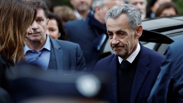 El expresidente de Francia Nicolas Sarkozy entra en prisión