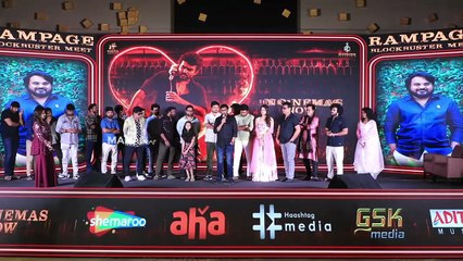 Director Srinu Vaitla Superb Words About Kiran Abbavaram @ KRamp Rampage Blockbuster Meet