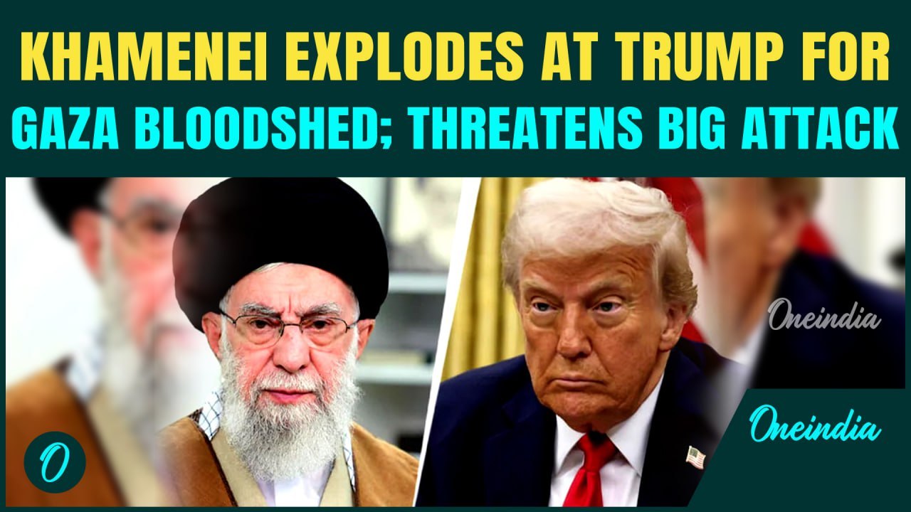Iran’s Khamenei BLASTS Trump For KILLING Gazans; WARNS Iran Will Launch BIG ATTACK If Provoked