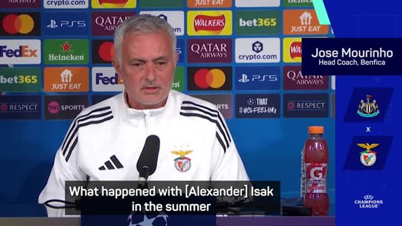 'Very difficult' - Mourinho weighs in on Isak transfer saga