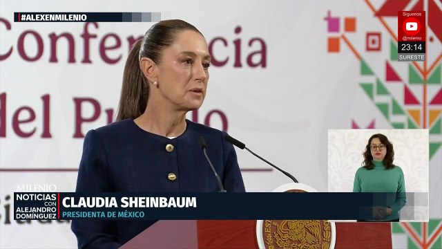 Sheinbaum critica relanzamiento del PAN en medio de emergencias por inundaciones