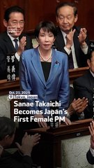 Sanae Takaichi Becomes Japan’s First Female PM