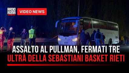 Assalto al pullman, fermati tre ultrà della Sebastiani Basket Rieti