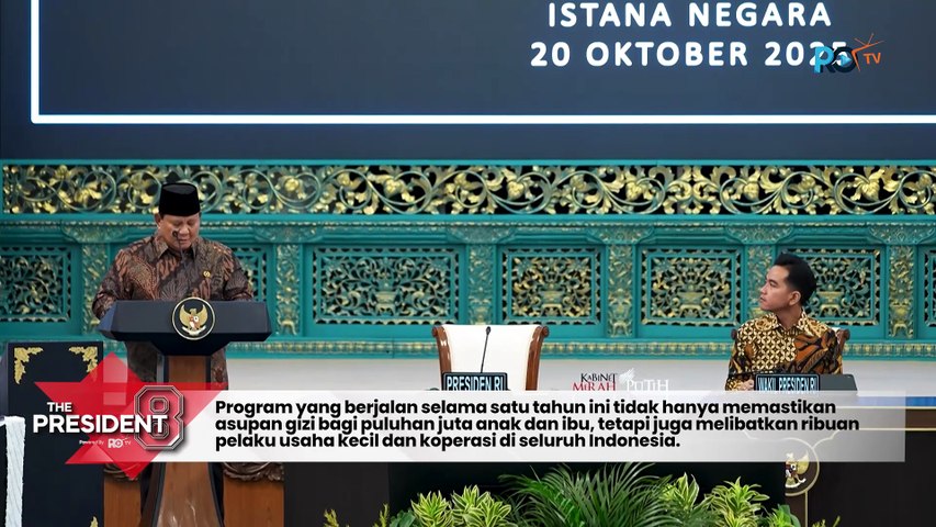 Setahun Pemerintahan Prabowo MBG Libatkan 18.895 UMKM dan Serap Tenaga Kerja