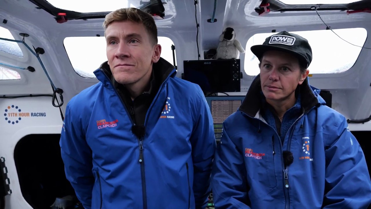 TRANSAT CAFÉ L'OR Le Havre Normandie 2025 - Interview avec Francesca Clapcich & Will Harris I IMOCA 11TH HOUR RACING