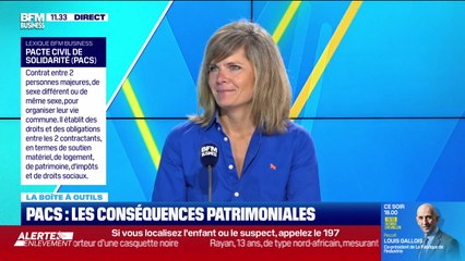 La boîte à outils : Pacs, les conséquences patrimoniales - 21/10
