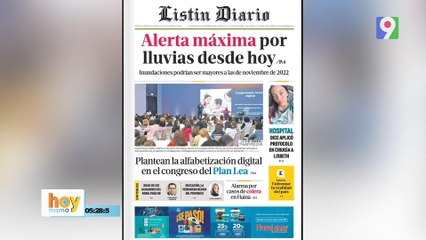 Titulares prensa dominicana martes 21 de octubre 2025 | Hoy Mismo