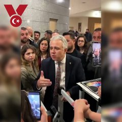 Av. Ersan Barkın Minguzi davasına ara verildiğinde bekleyenler ile konuştu