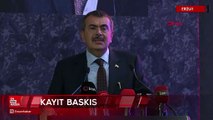 Bakan Tekin: Önümüzdeki yıl okul kayıtlarında sınırlama uygulanacak