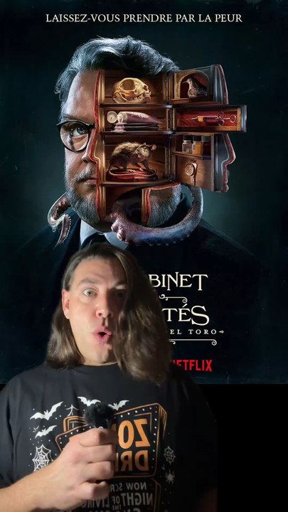 Aujourd’hui dans Projection Maudite on regarde « Le cabinet de curiosité de Guillermo del Toro » une série d’horreur fantastique dispo sur Netflix