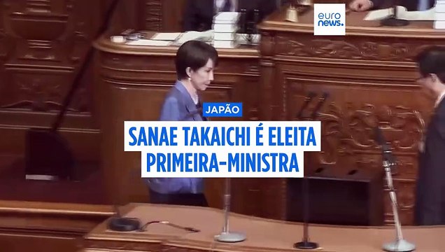 Sanae Takaichi eleita a primeira mulher a liderar o governo do Japão