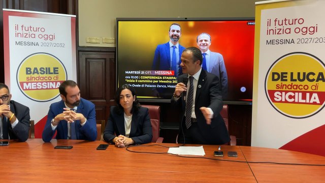 Cateno De Luca - Messina 2027- 2032 START! (21.10.25)