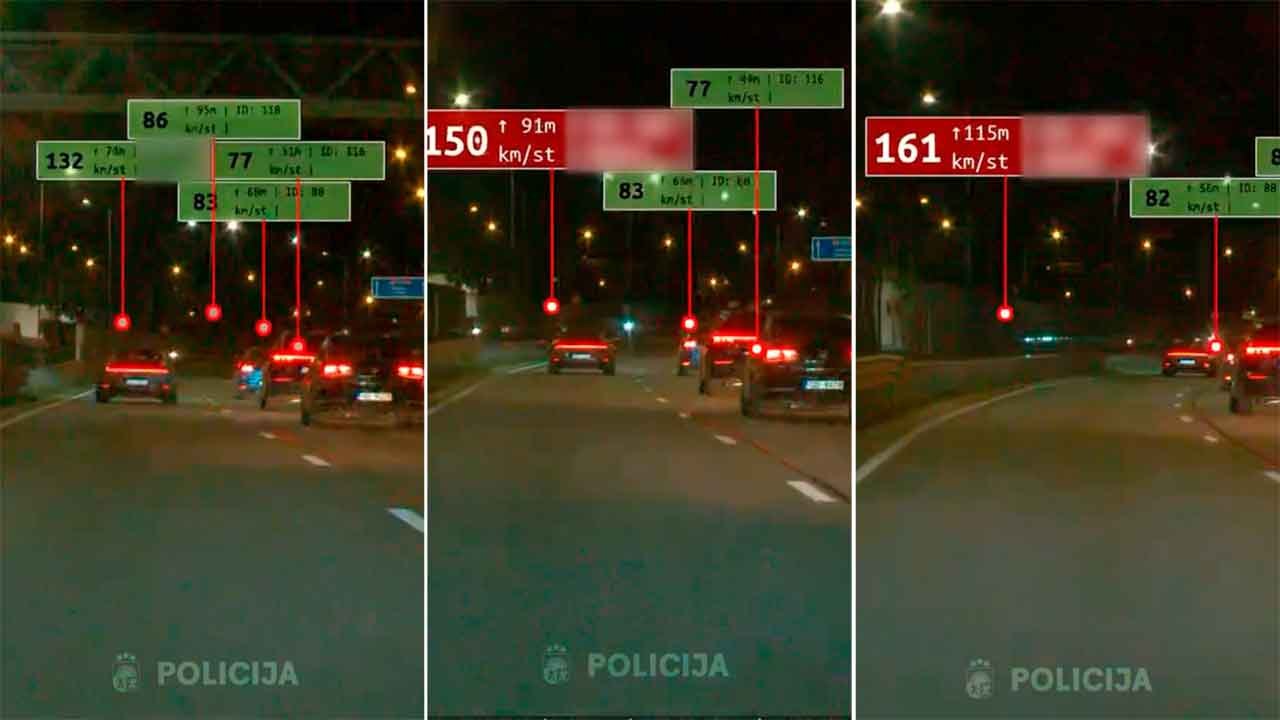 拉脫維亞警方同日攔下時速197公里的重機騎士與超過160公里的保時捷駕駛