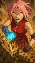 Sakura Haruno : La Kunoichi la plus puissante du monde Ninja. #sakuraharuno