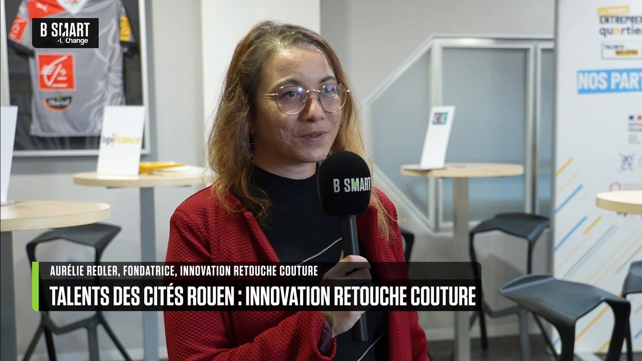 LA TOURNÉE ENTREPRENEURIAT QUARTIERS 2030 - Innovation Retouche Couture : lauréat Talents des Cités de Rouen
