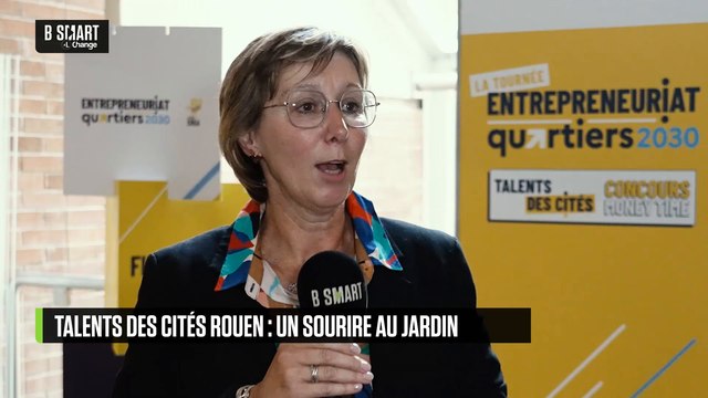 LA TOURNÉE ENTREPRENEURIAT QUARTIERS 2030 - Un Sourire au Jardin : lauréat Talents des Cités de Rouen