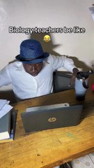 Biology teacher be like 😂#viralvideos #kenya #fyp #red