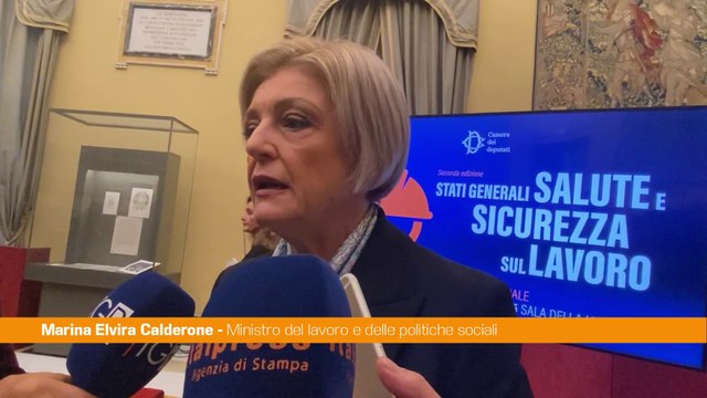 Calderone Lavoro regolare vuol dire lavoro sicuro