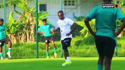 Dernière séance d’entraînement des Éléphantes avant le Sénégal