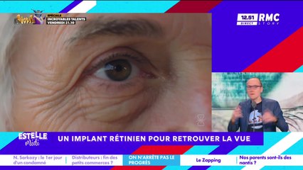 On n'arrête pas le progrès : Un implant rétinien pour retrouver la vue - 21/10