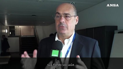 Zingaretti (Pd): "Le destre europee hanno tagliato investimenti per 1,3 miliardi"