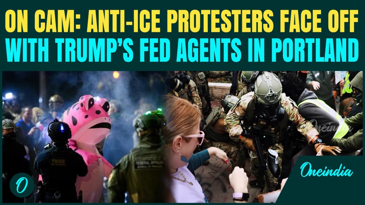 US Breaking: Anti-ICE Protesters CLASH WITH Tru...