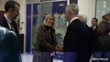 Mattarella a Bruxelles, visita alla Biblioteca Reale