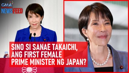 Sino si Sanae Takaichi, ang first female prime minister ng Japan? | GMA Integrated Newsfeed
