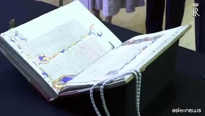 Mattarella a Bruxelles, visita alla Biblioteca Reale