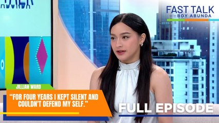 Fast Talk with Boy Abunda: Jillian Ward, SINAGOT NA ANG MGA KUMAKALAT NA ISYU! (Full Episode 708)