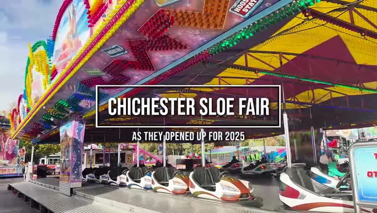 Chichester Sloe Fair as they opened up for 2025