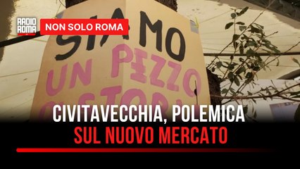 Civitavecchia, scoppia la polemica per il nuovo mercato: non sono previsti alberi