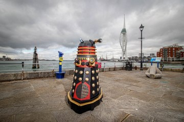 Happy.Dalek - The Dalek that roams around Portsmouth bringing joy