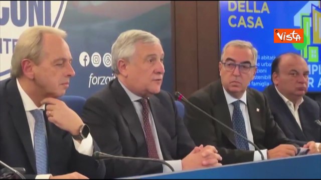 Manovra, Tajani: Non votiamo la tassa sui proprietari case, faremo di tutto per modifica