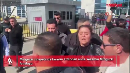 Minguzzi cinayetinde karar çıktı: Anne adliyede fenalaştı