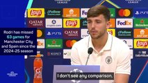 City's Gonzalez dismisses Rodri comparisons