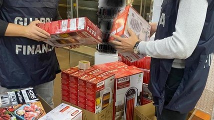 Sequestro di 1.100 prodotti non a norma in un emporio cinese (21.10.25)