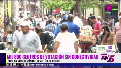En riesgo más de un millón de votos por falta de adjudicación de conectividad