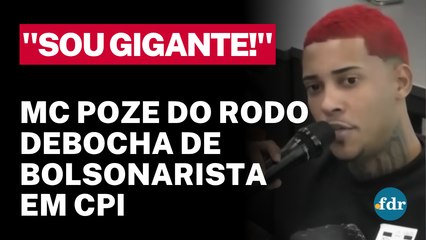 🔥 MC POZE DO RODO DEBOCHA de BOLSONARISTA em CPI e FICA EM SILÊNCIO: "Sou GIGANTE!"