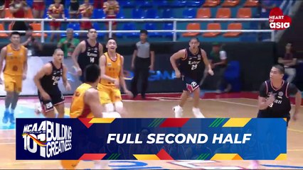 FULL SECOND HALF - Letran Knights vs Mapua Cardinals | NCAA Season 101