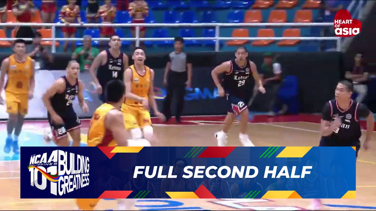 FULL SECOND HALF - Letran Knights vs Mapua Cardinals | NCAA Season 101