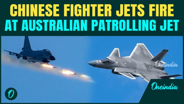 South China Sea War: Chinese Fighter Jets FIRE at Australian Patrol Plane Amid Trump-Albanese Meet
