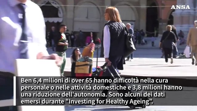 Italiani longevi ma in cattiva salute, non autonomi in 3,8 milioni