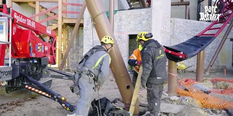 Making Of de l'attraction Cétautomatix au Parc Astérix