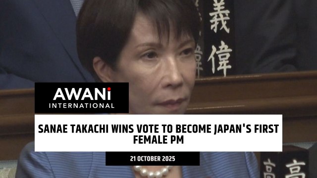 Sanae Takaichi wins vote to become Japan's first female PM