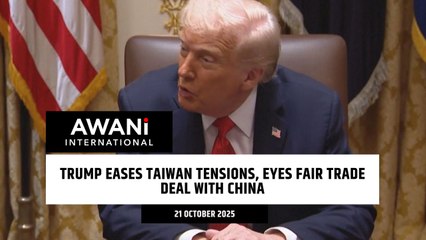 Trump eases Taiwan tensions, eyes fair trade deal with China