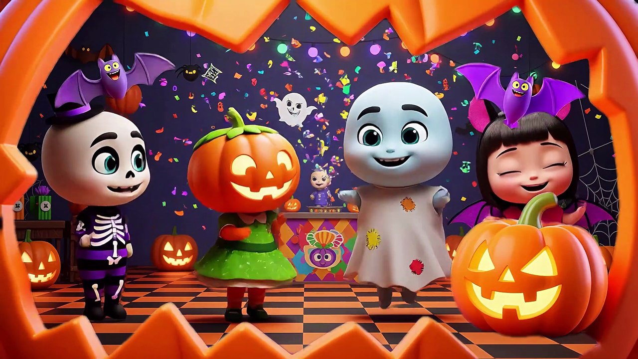 Halloween Party 🎃 | Fun Dance Song for Kids | Kindifatoy Music